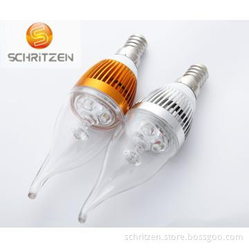 3W 5W 7W 9W LED Candle Light with High Lumen E27 LED Candle Light